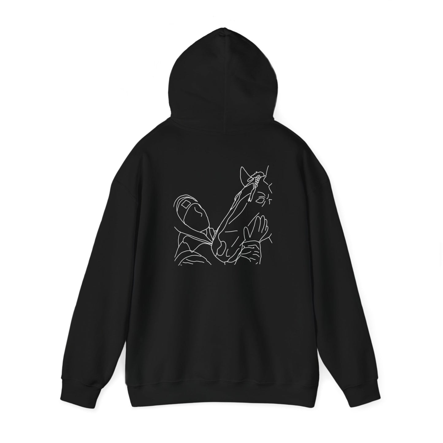 Girl And Her Horse Hoodie