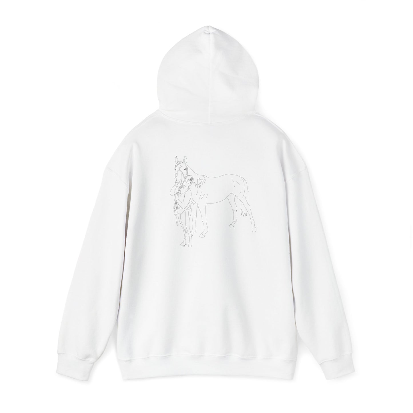 Girl And Her Horse Hoodie