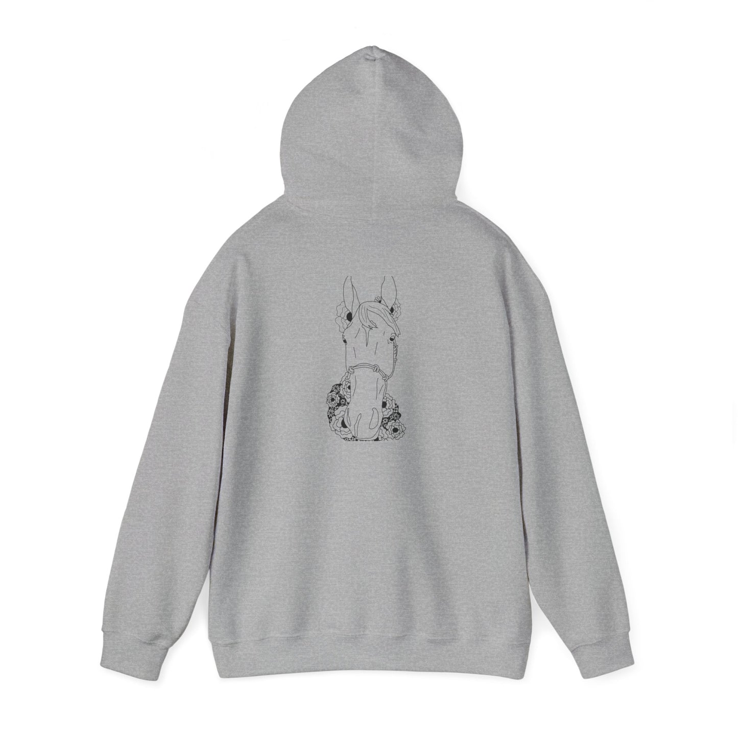 Flower Horse Hoodie