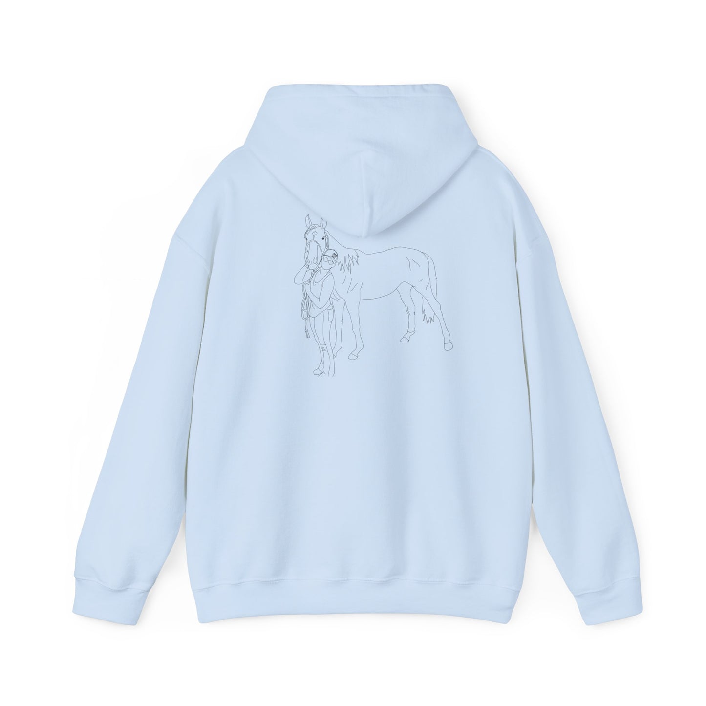 Girl And Her Horse Hoodie