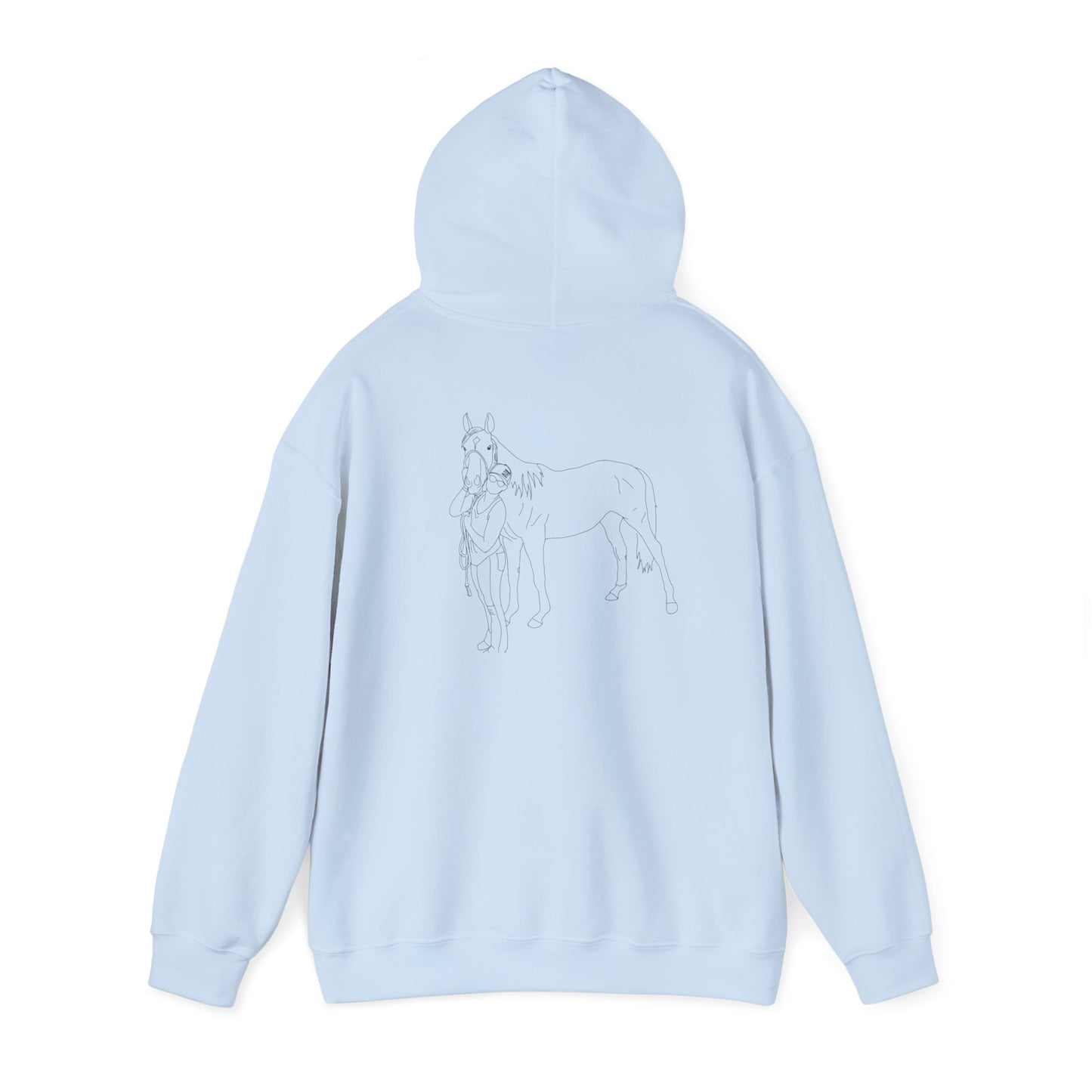 Girl And Her Horse Hoodie